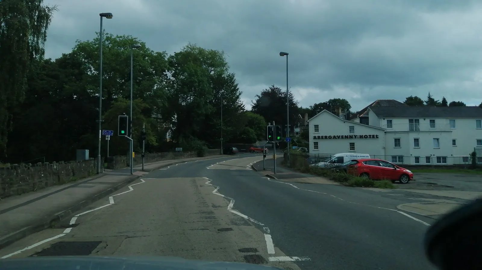 Abergavenny Hotel — street-level view