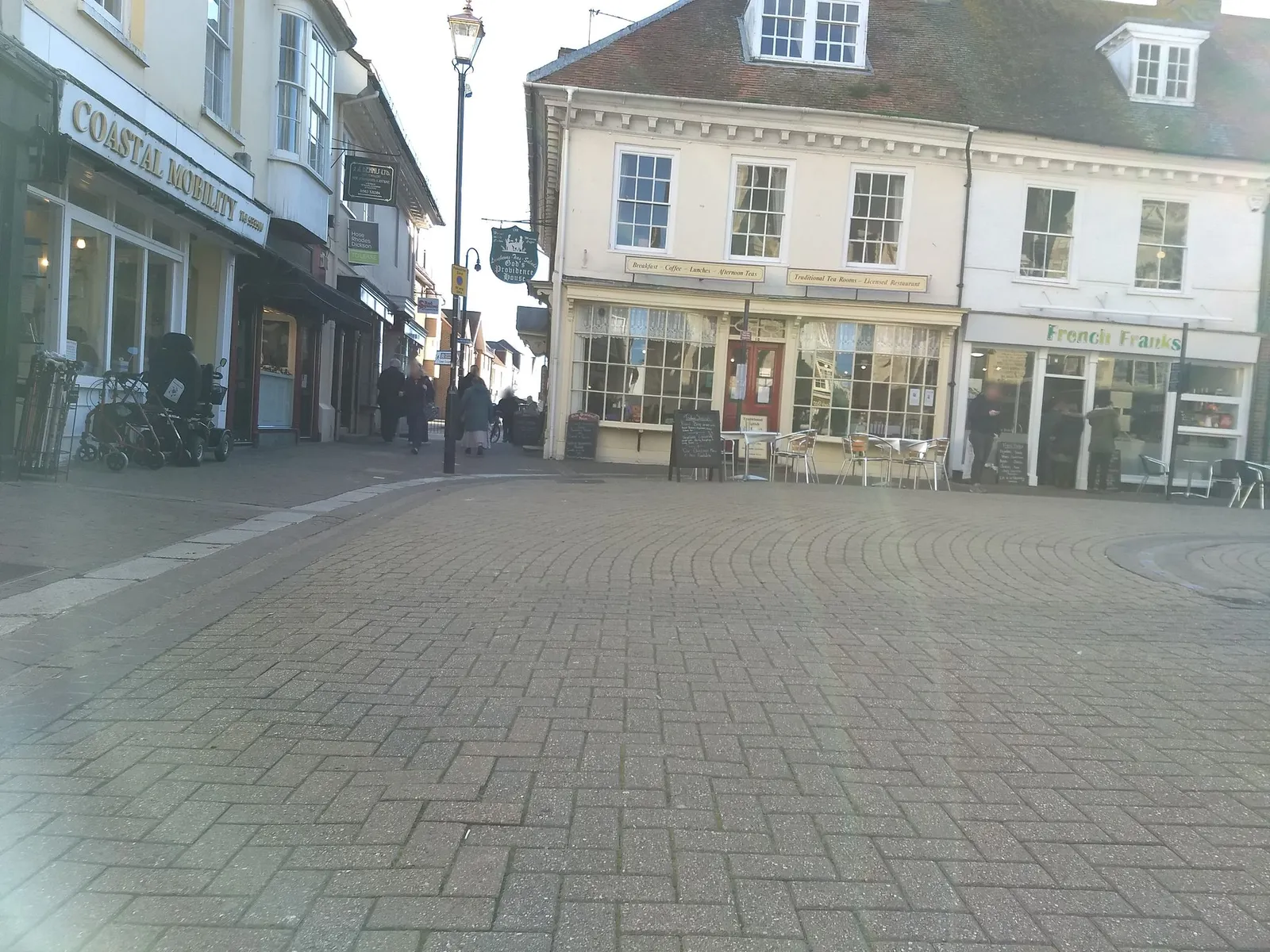 Calverts Hotel — street-level view