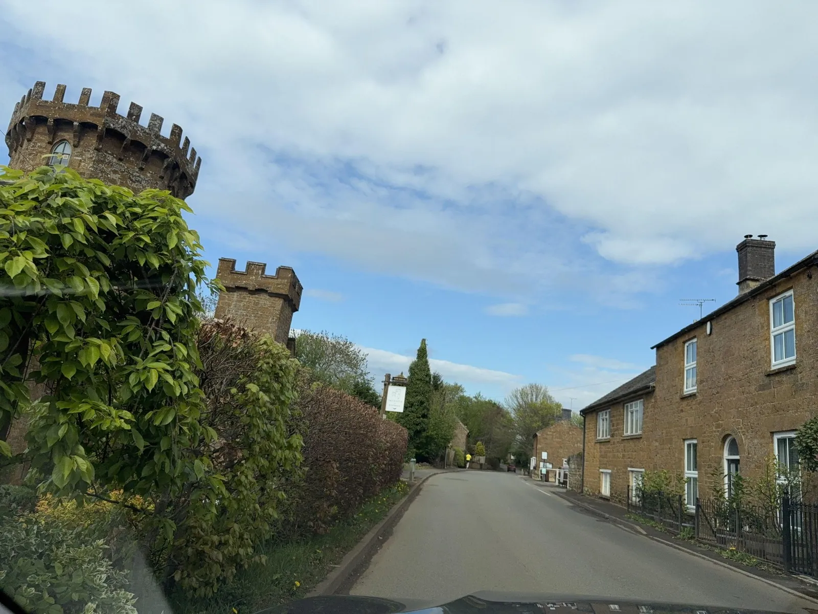 Castle at Edgehill — street-level view