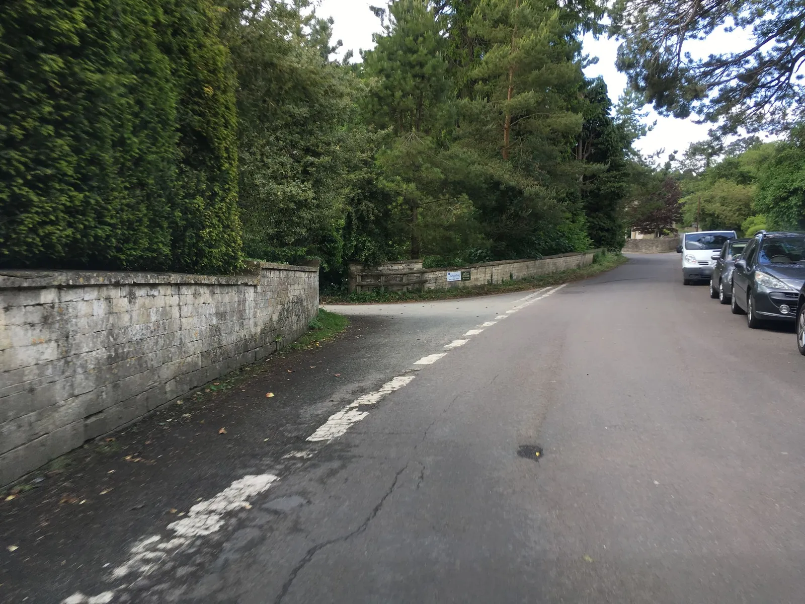 Cowley Manor — street-level view