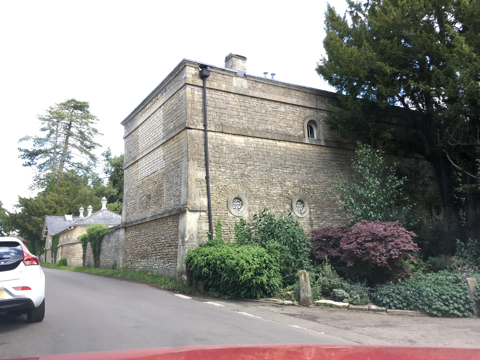 Cowley Manor — street-level view