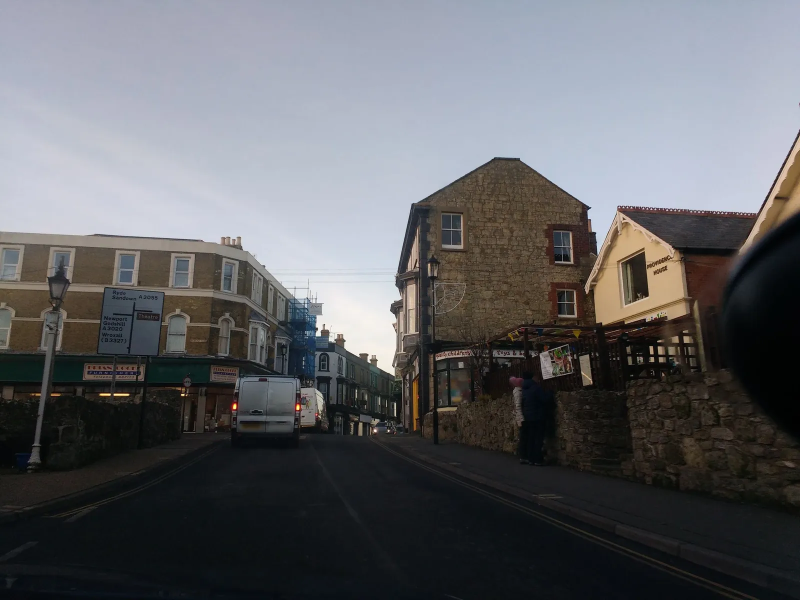Daish's Hotel — street-level view