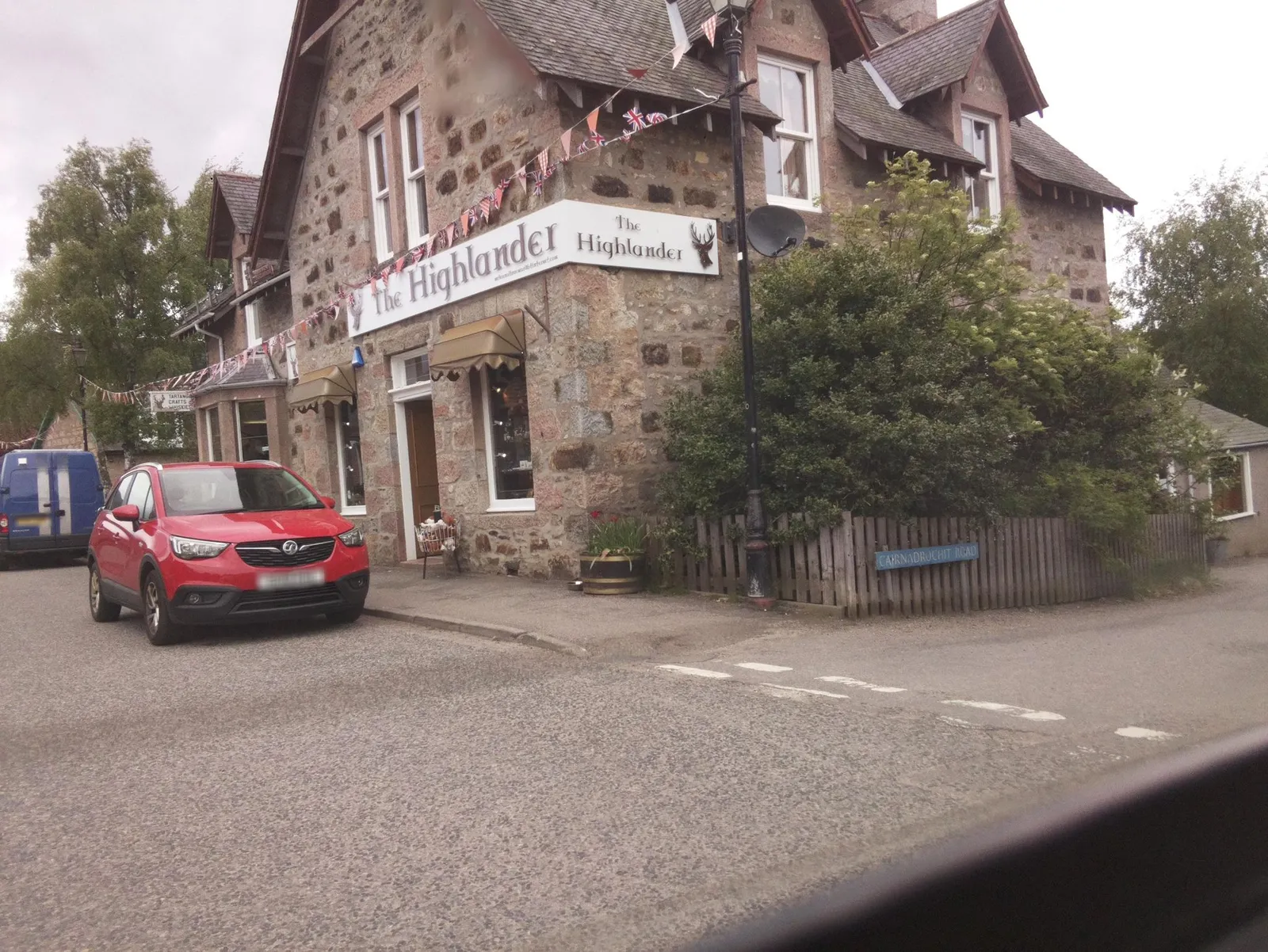 Fife Arms Hotel — street-level view