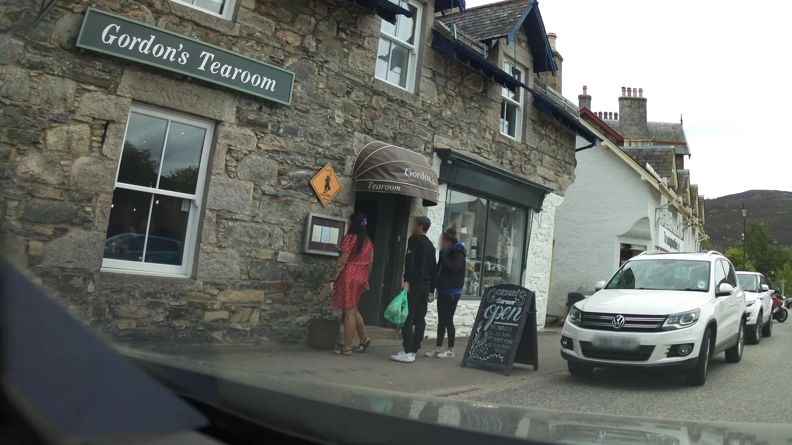 Fife Arms Hotel — street-level view
