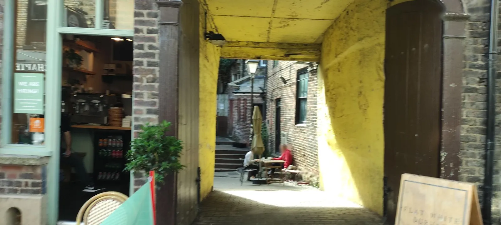 Flat White Kitchen — street-level view