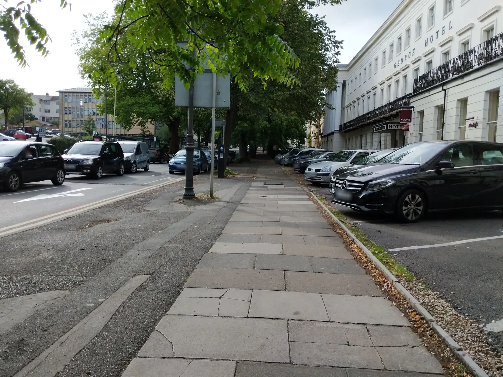 George Hotel — street-level view