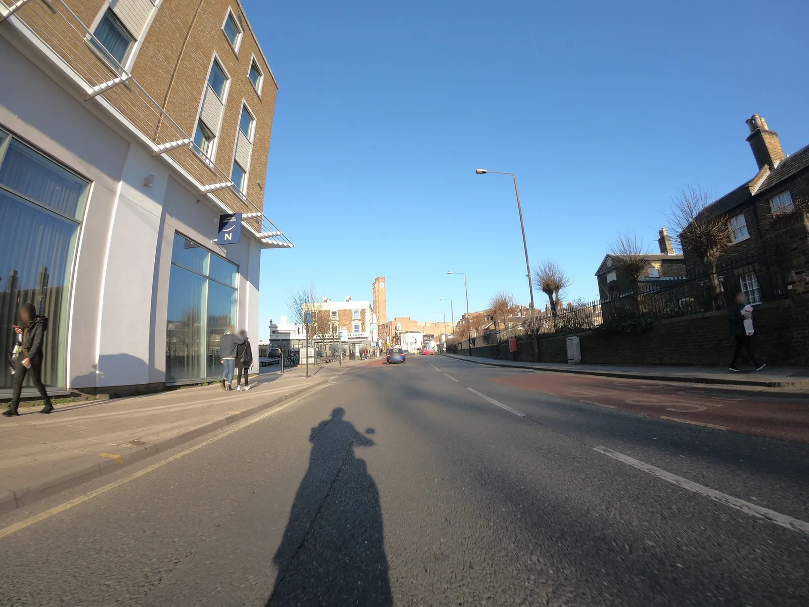 Greenwich Novotel — street-level view