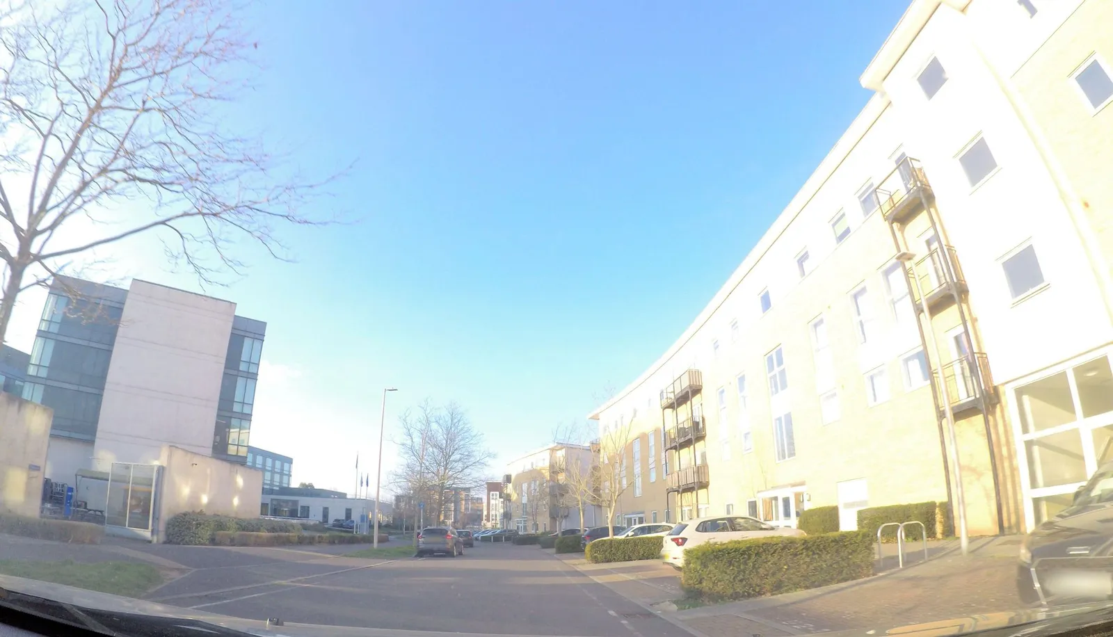 Hilton Reading — street-level view