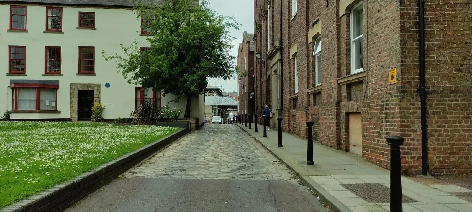 Houndgate Townhouse — street-level view