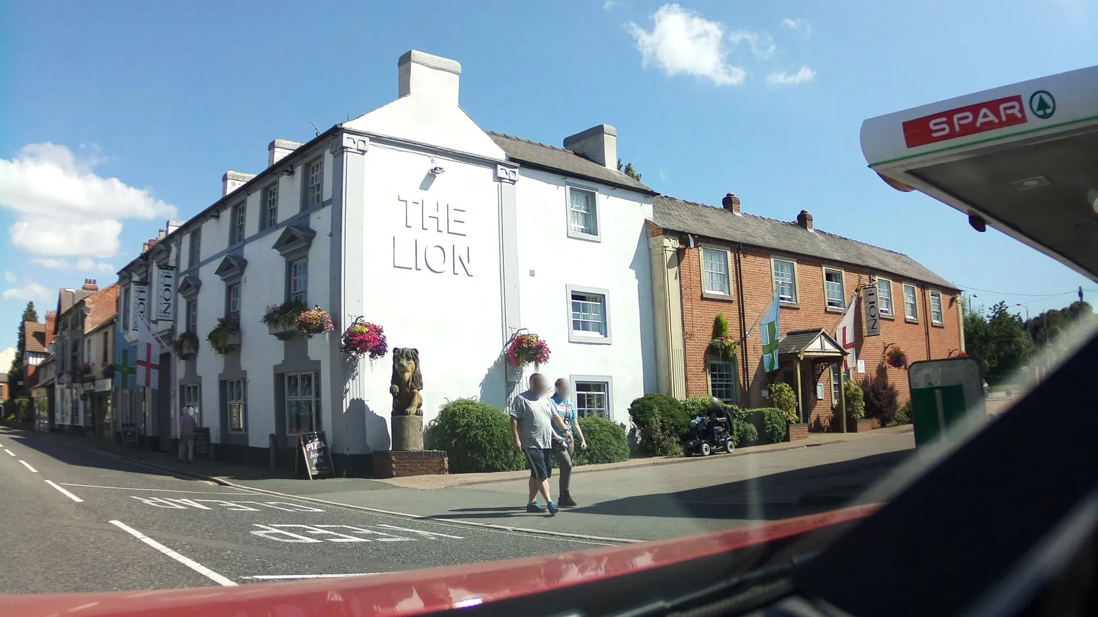Lion Hotel — street-level view