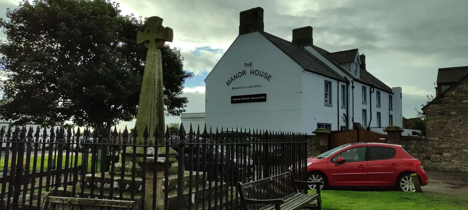 Manor House Hotel — street-level view