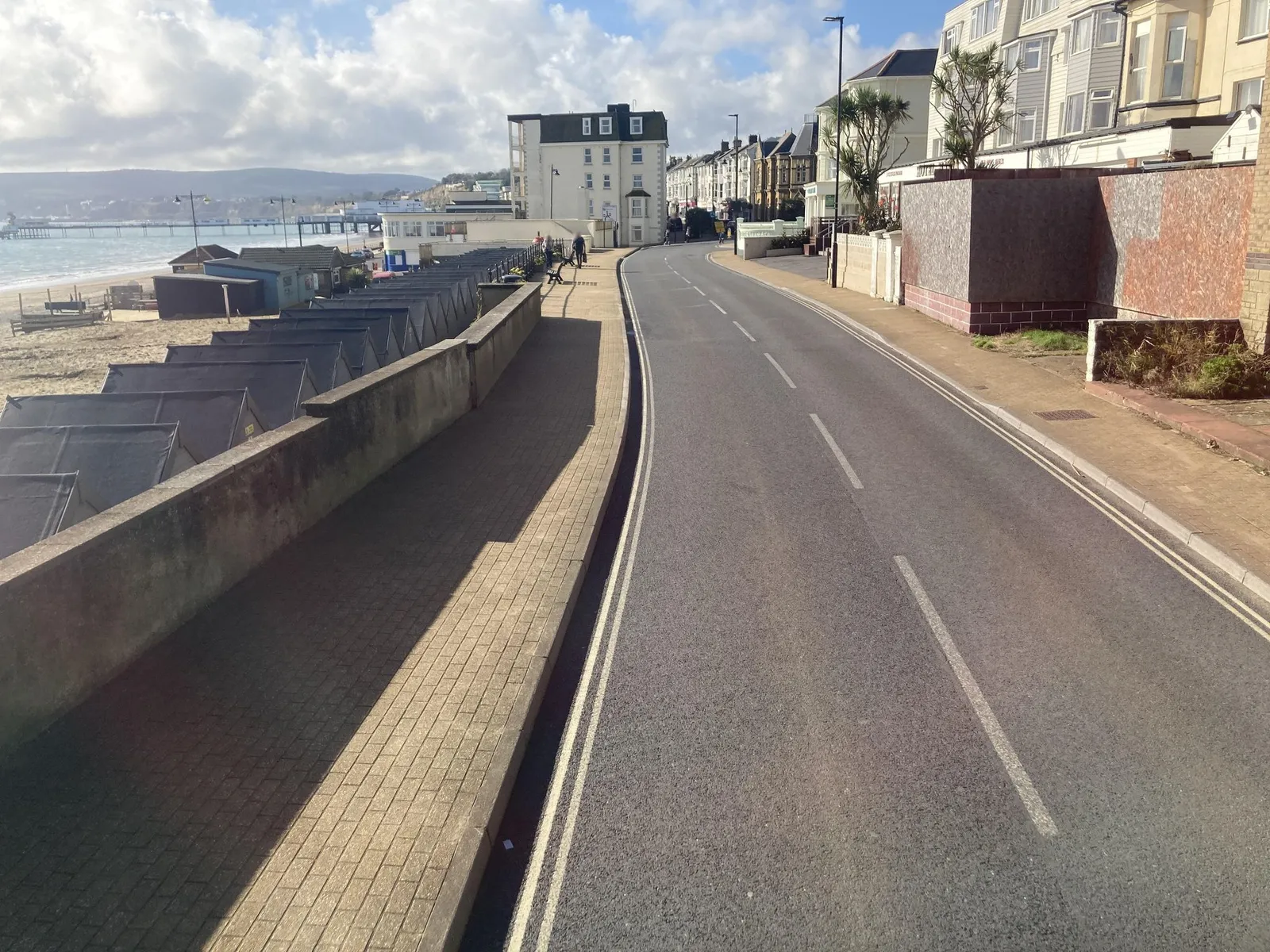 Marina — street-level view
