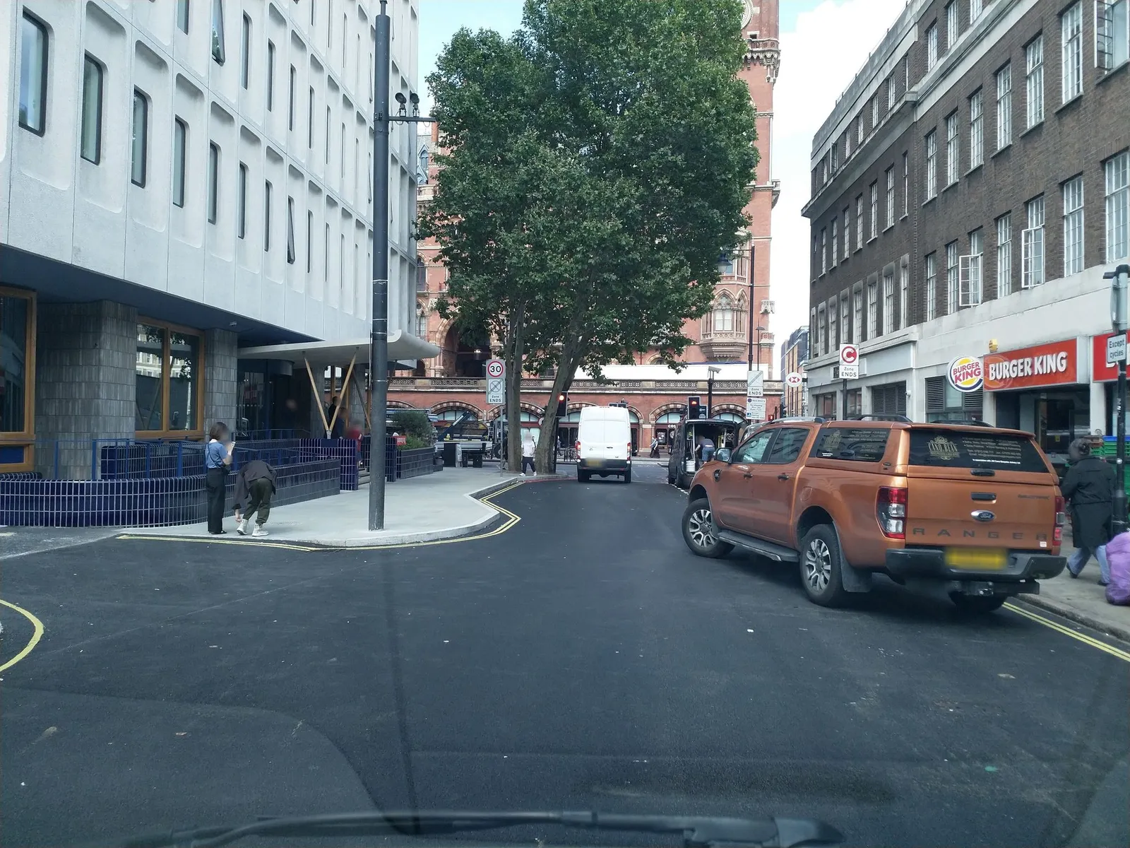 Megaro Hotel — street-level view