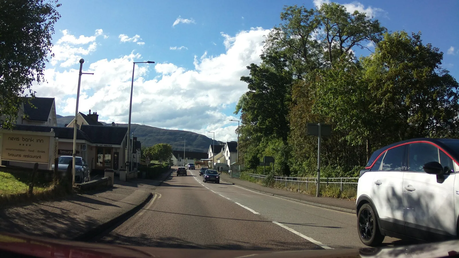 Nevis Bank Inn — street-level view