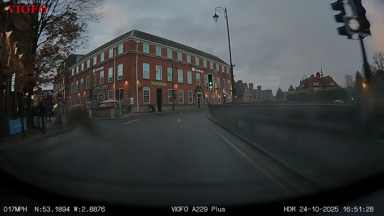 Off the Wall, Chester — street-level view