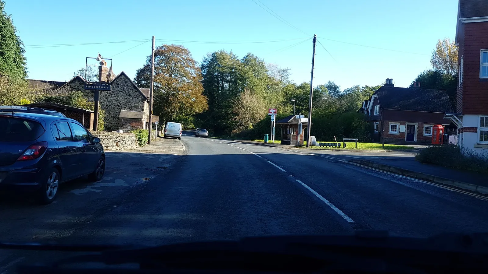 Percy arms — street-level view