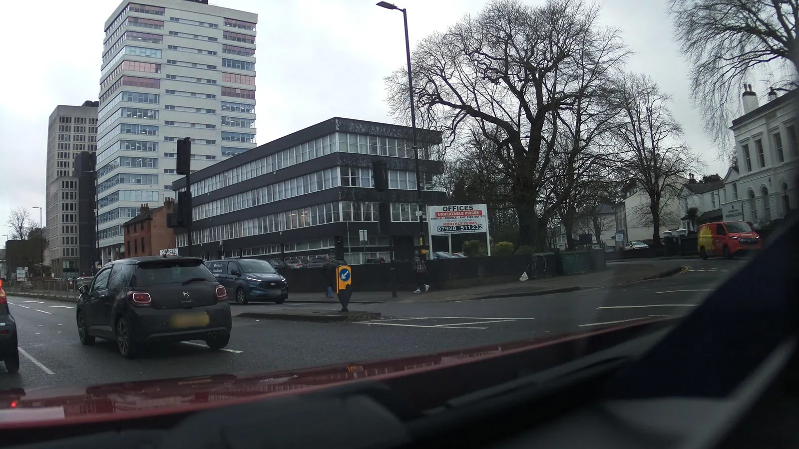 Plough and Harrow Hotel — street-level view