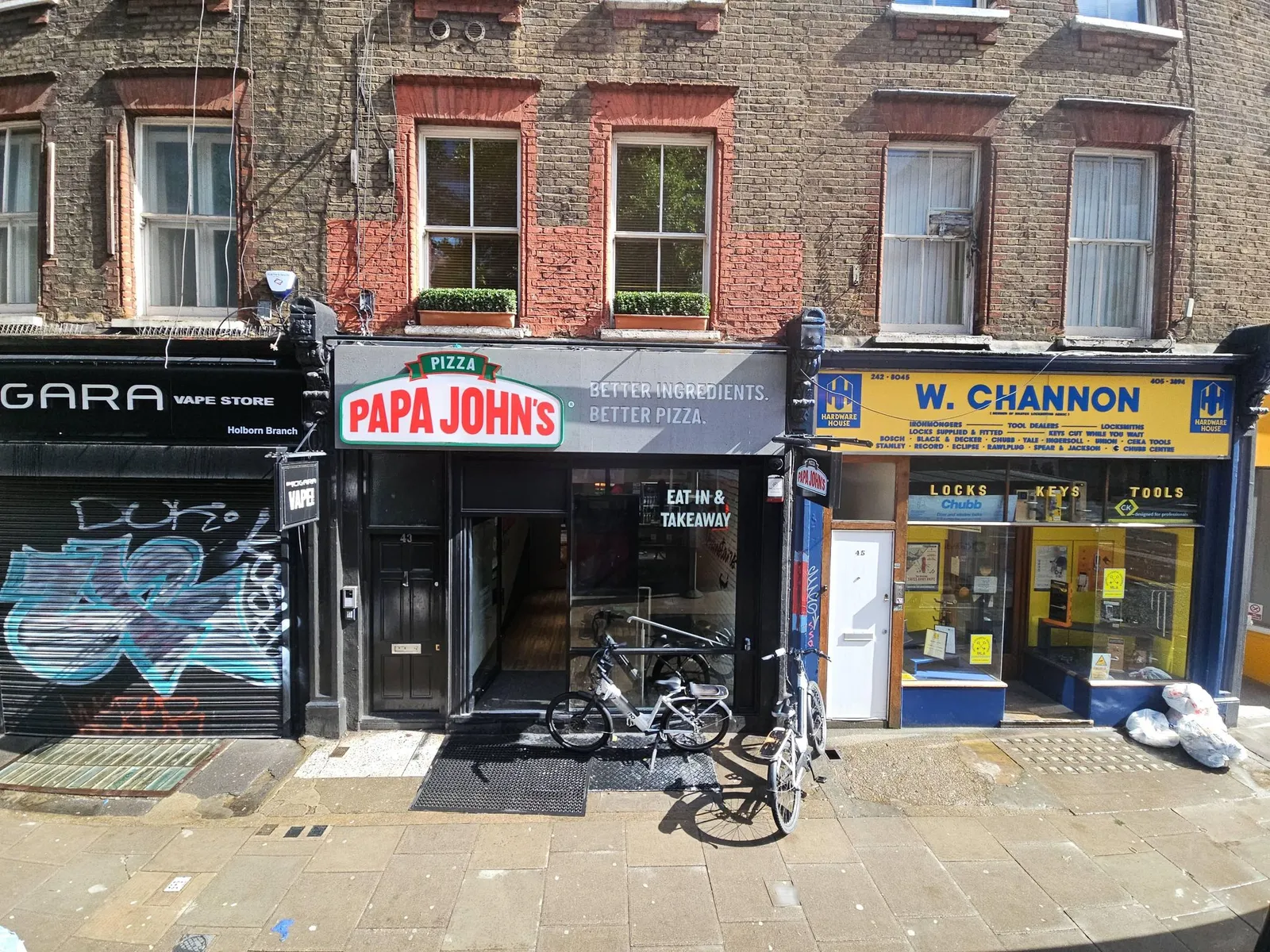 Premier Inn London Holborn — street-level view