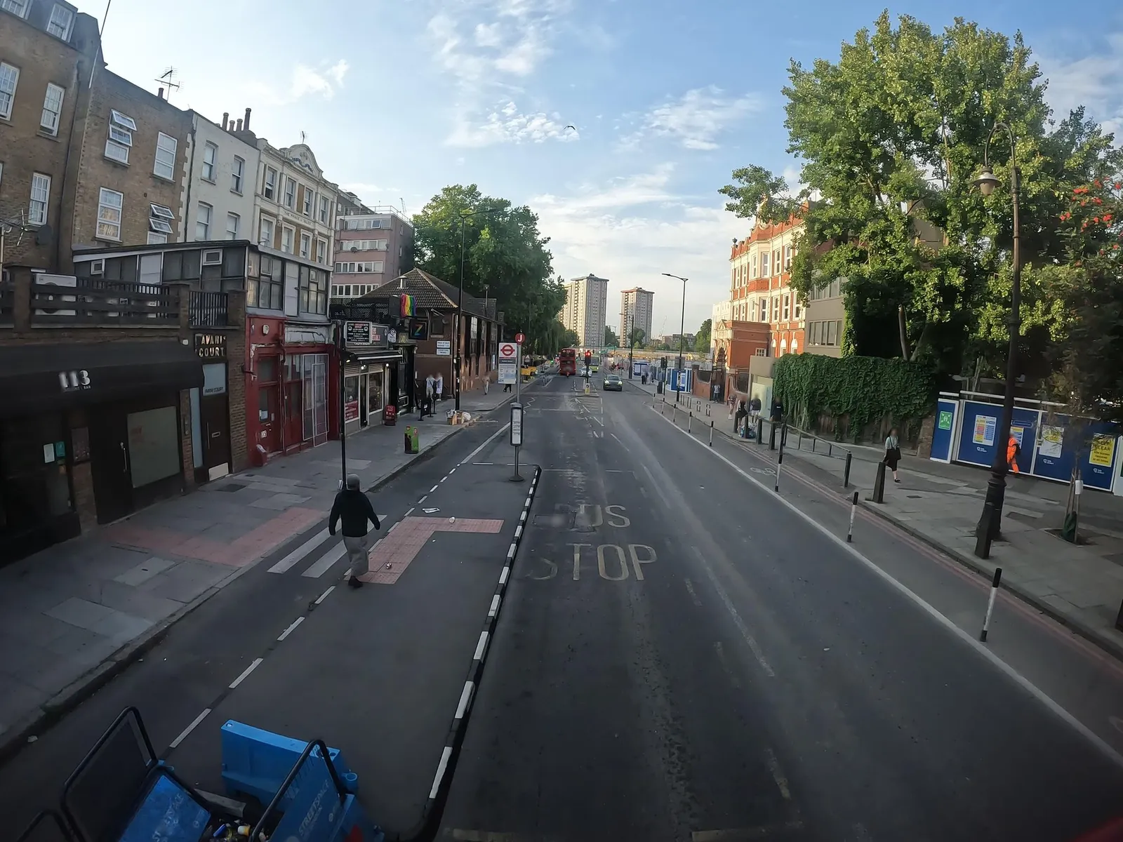 Prince of Wales, Euston — street-level view