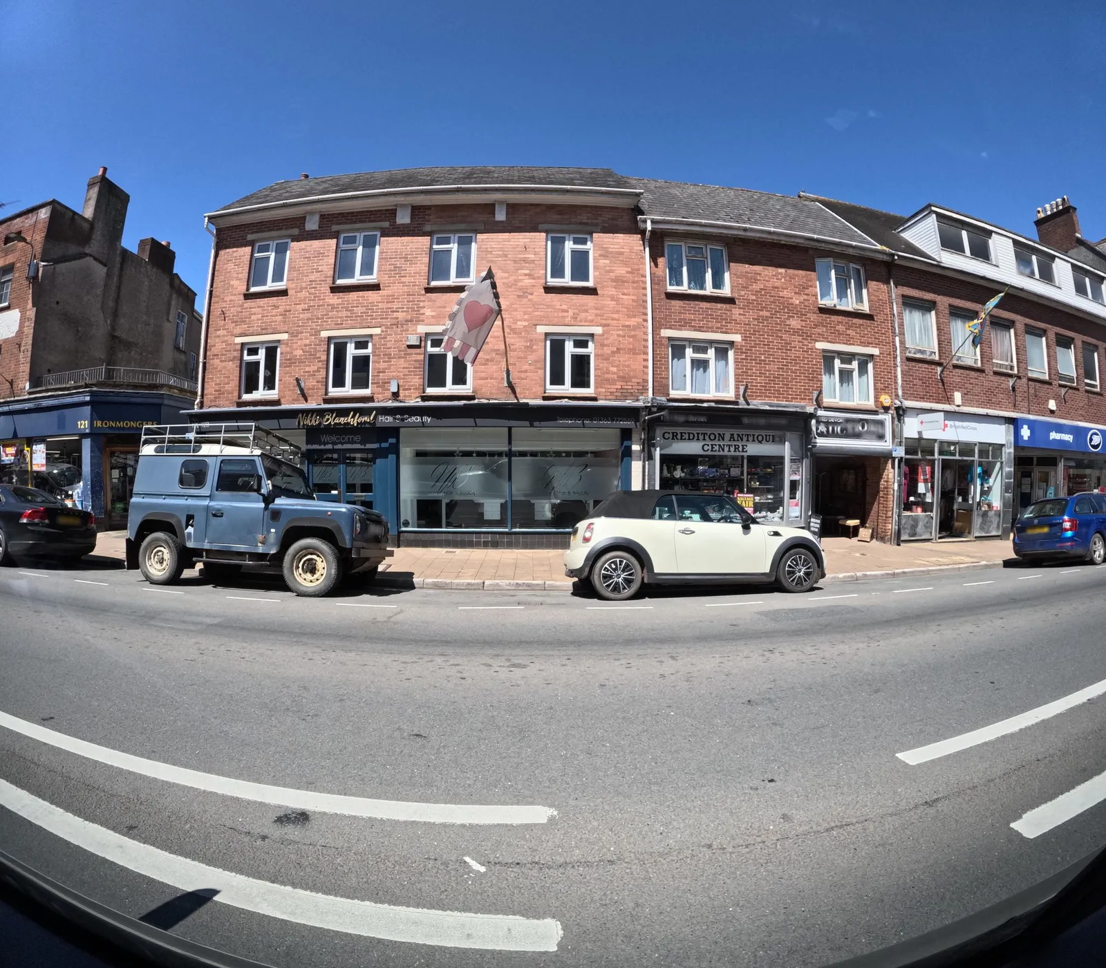 Ship Hotel — street-level view