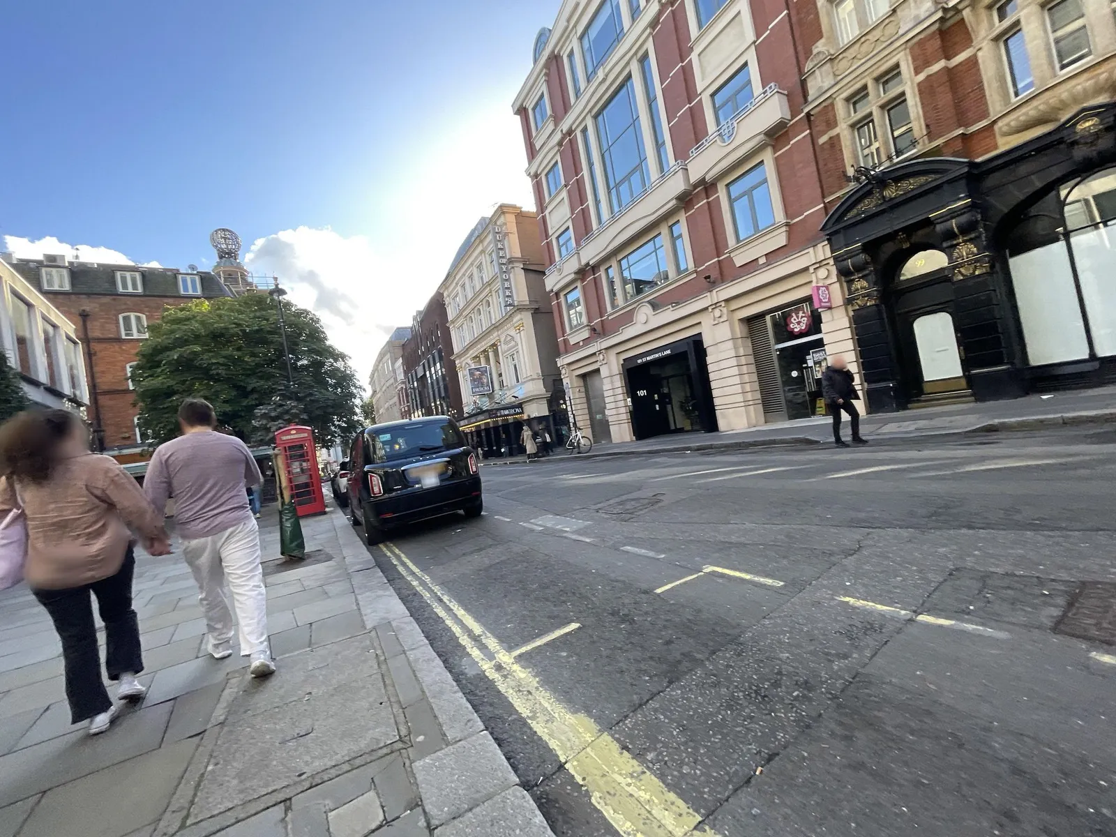 St Martins Lane Hotel — street-level view