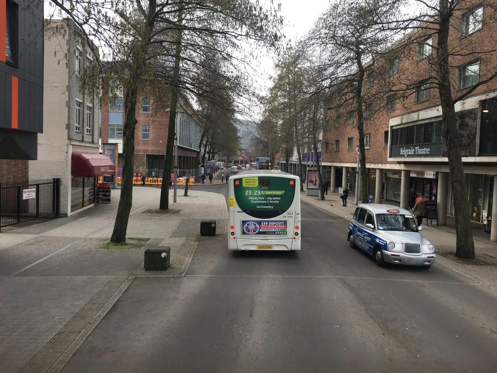 Telegraph Hotel — street-level view