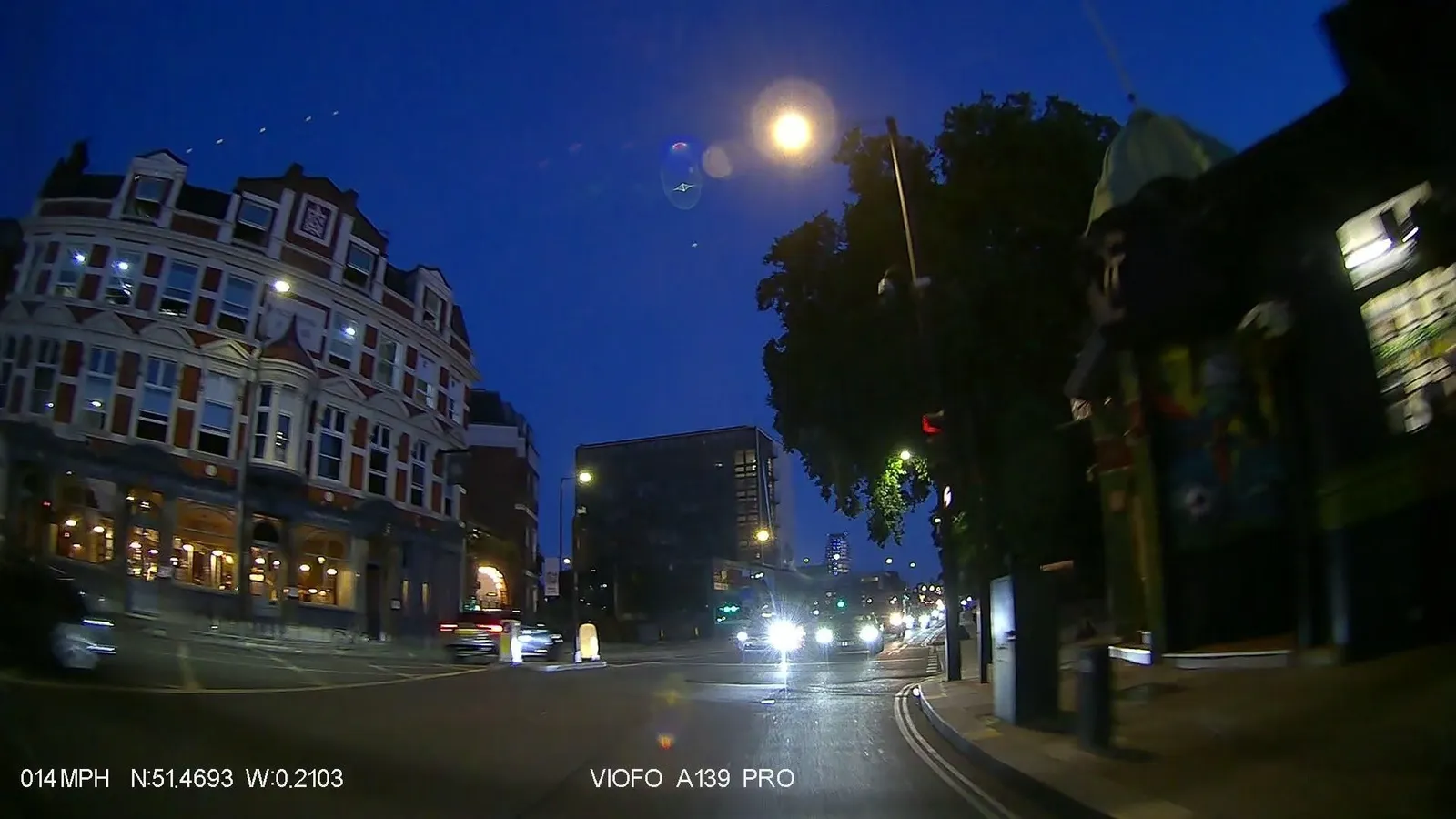 Temperance Billiard Hall, Fulham — street-level view