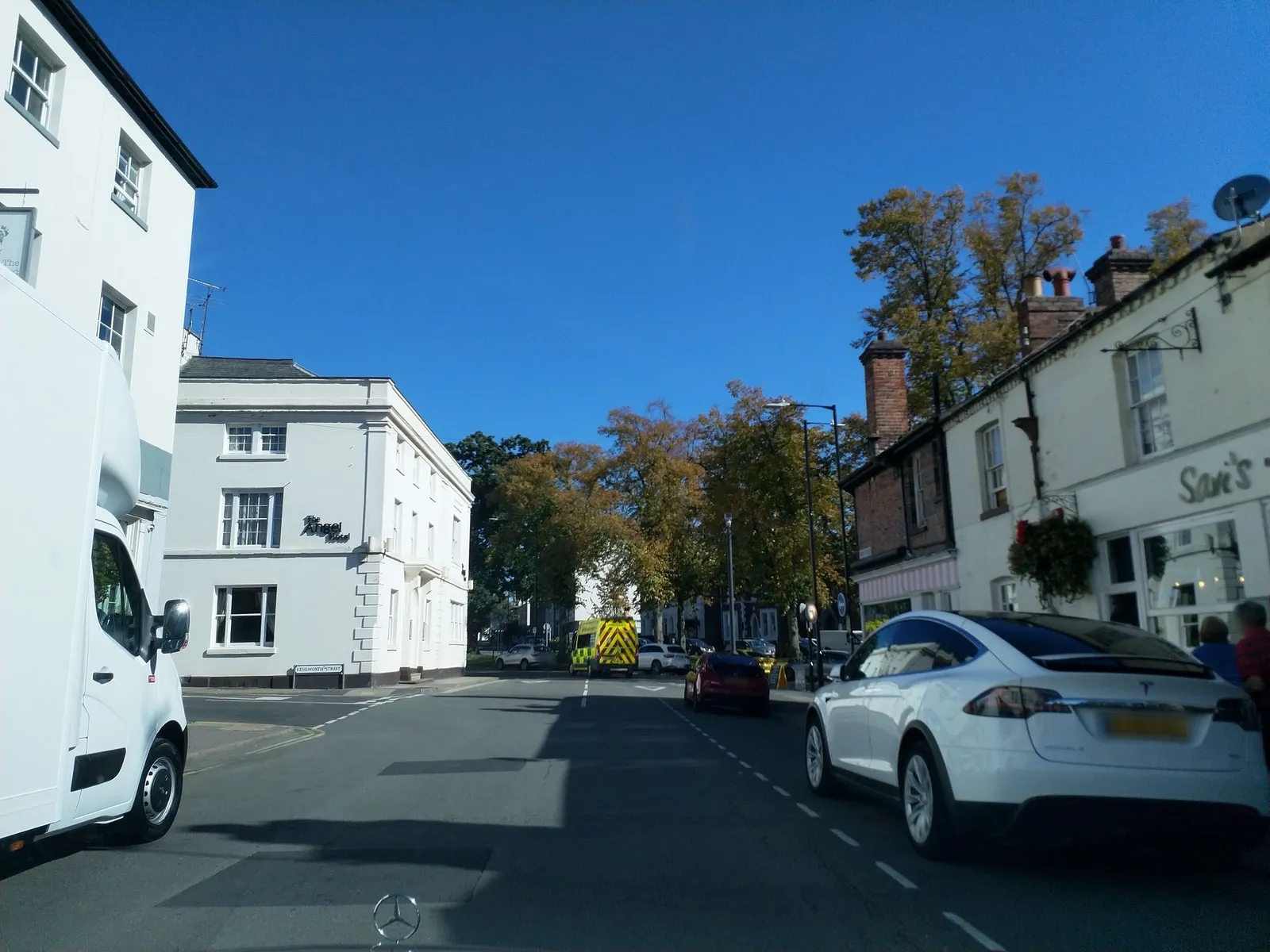 The Angel Hotel — street-level view