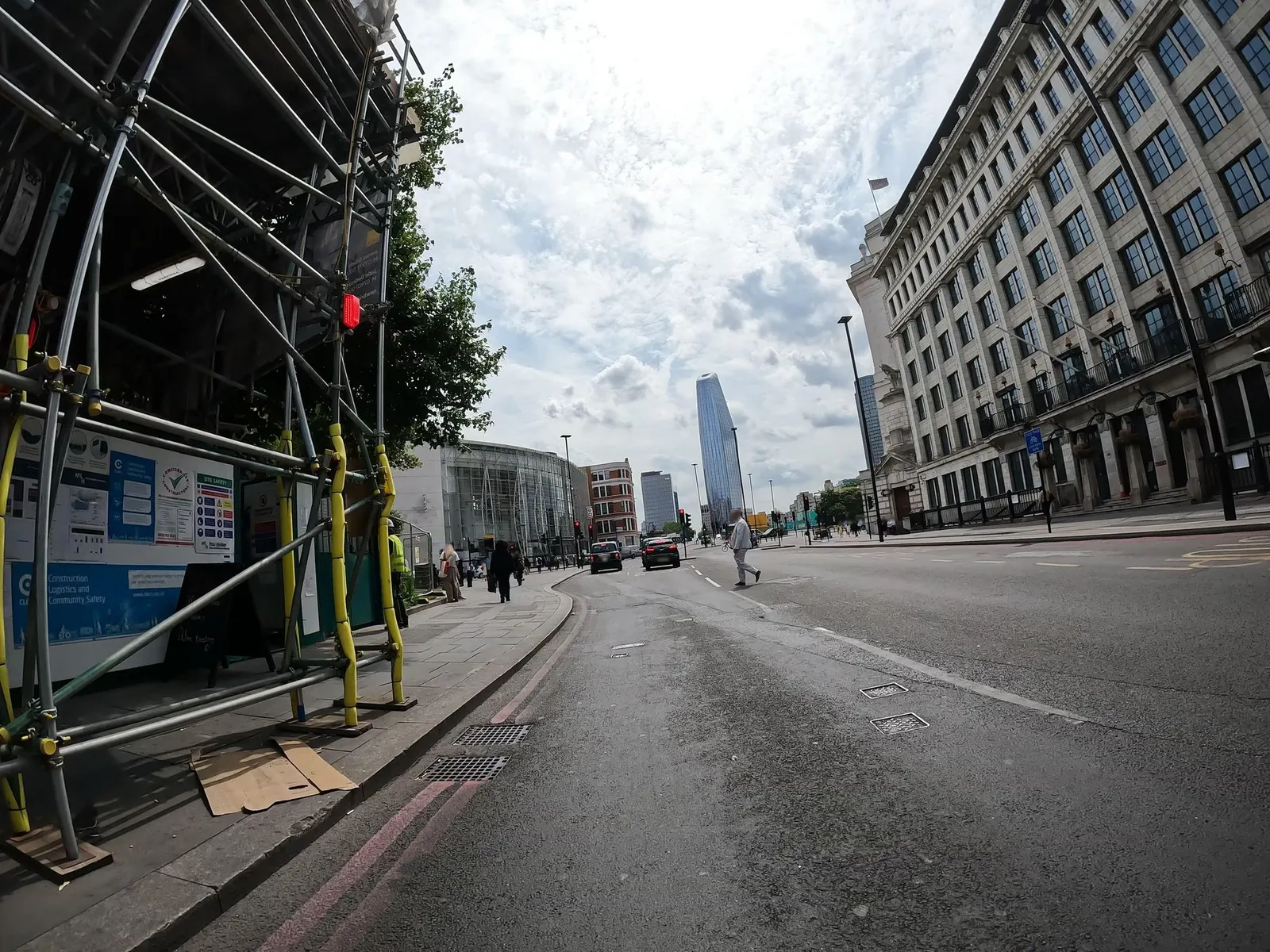 The Black Friar — street-level view