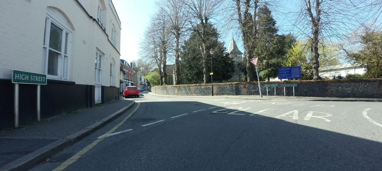The Blue Anchor Public House — street-level view