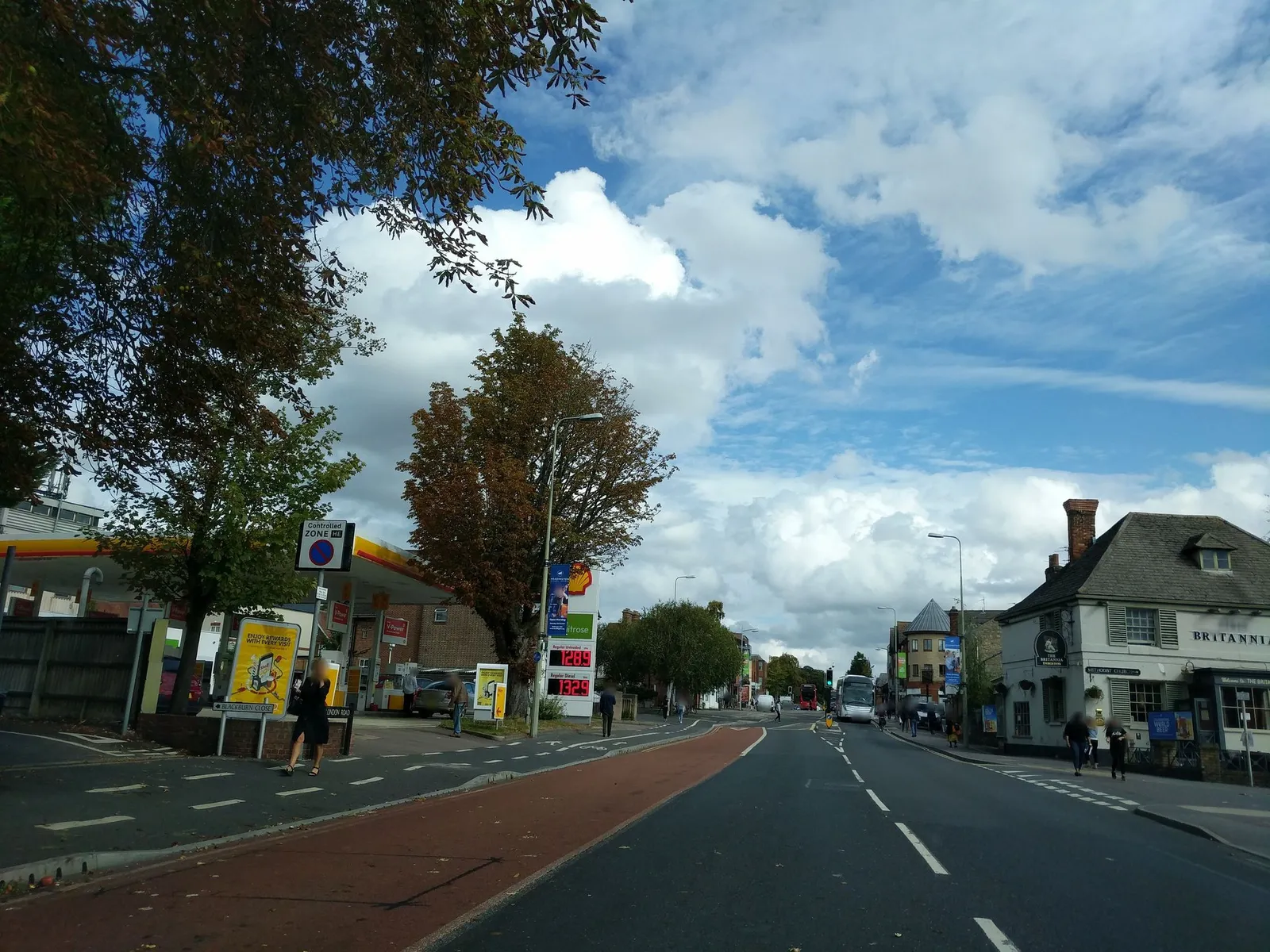The Britannia Public House — street-level view
