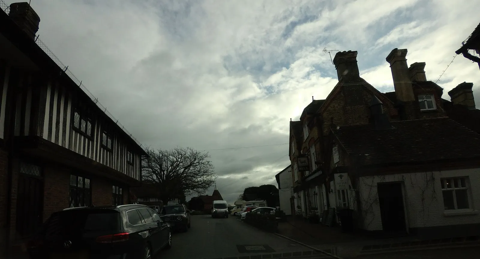 The Bull at Brenchley — street-level view