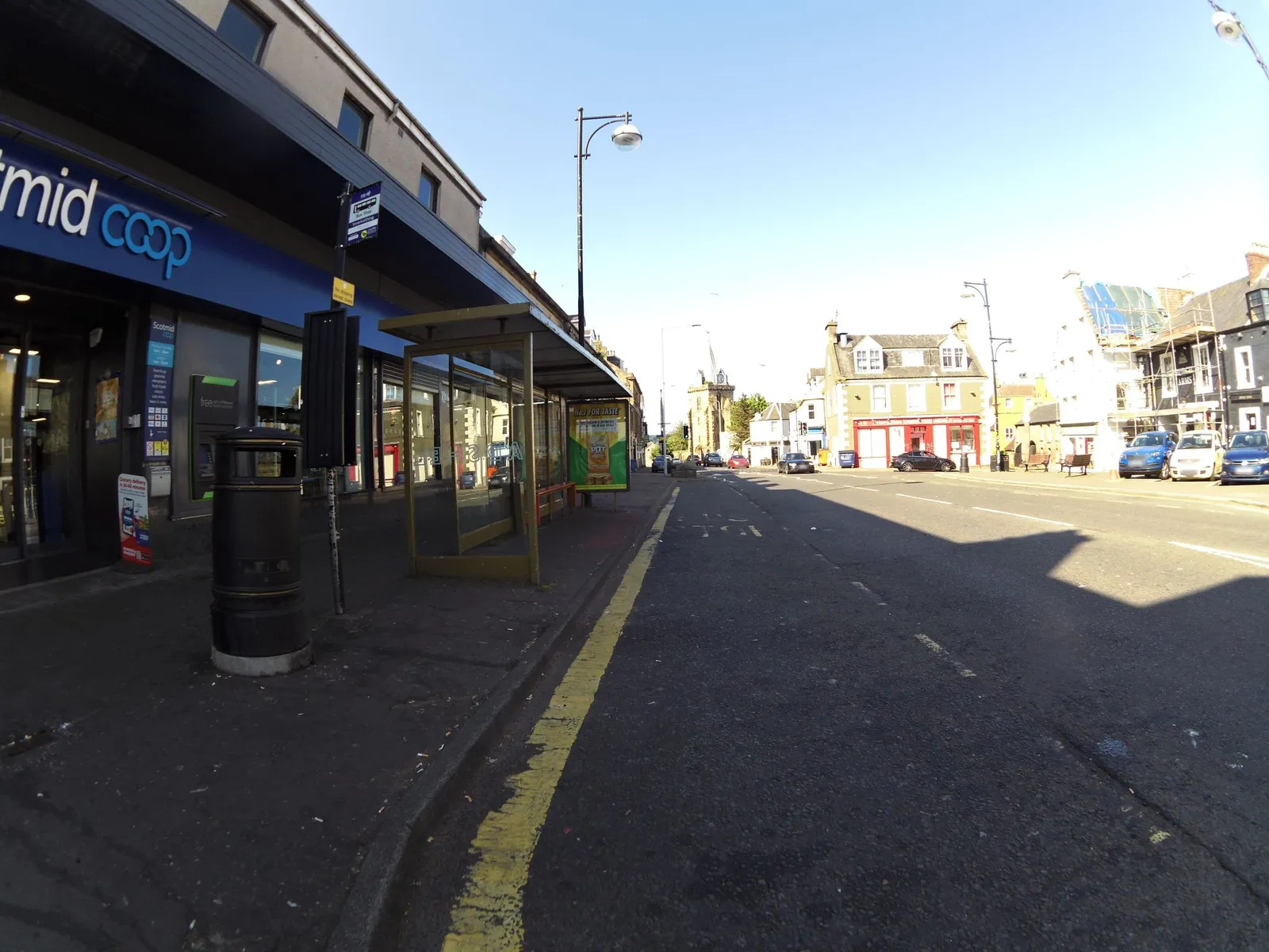 The Burgh Arms — street-level view