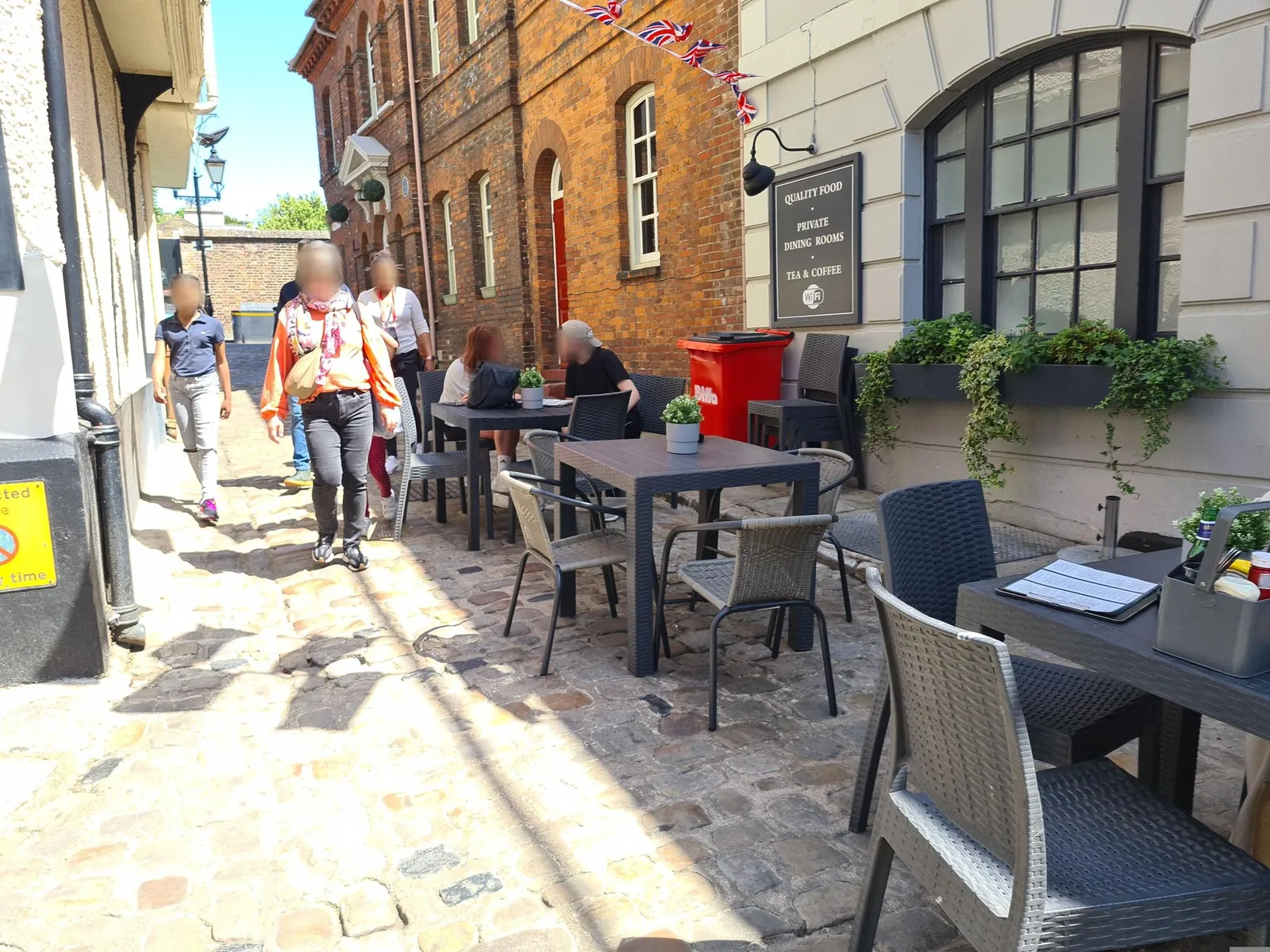 The Castle Hotel — street-level view
