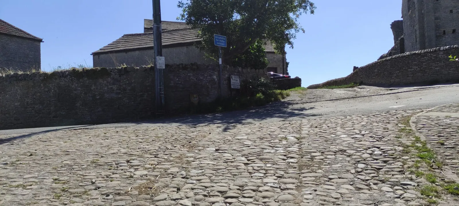 The Castle Keep Tea Room — street-level view