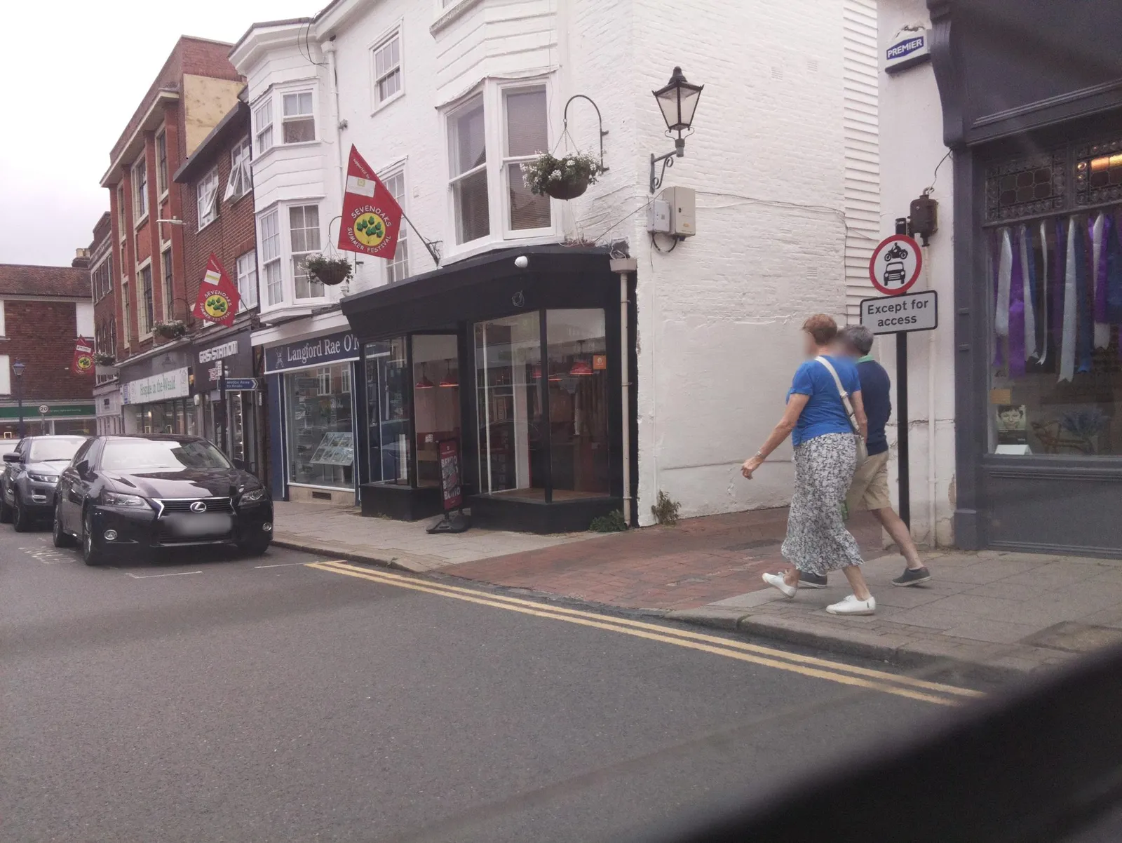 The Chequers Inn — street-level view
