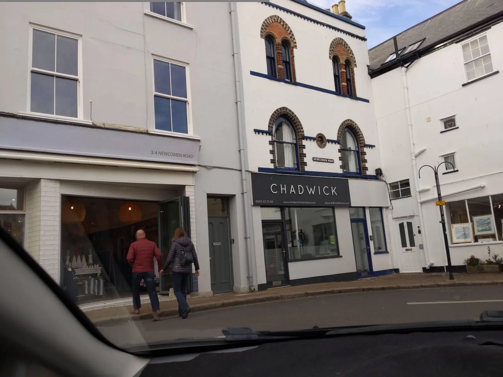 The Cherub — street-level view