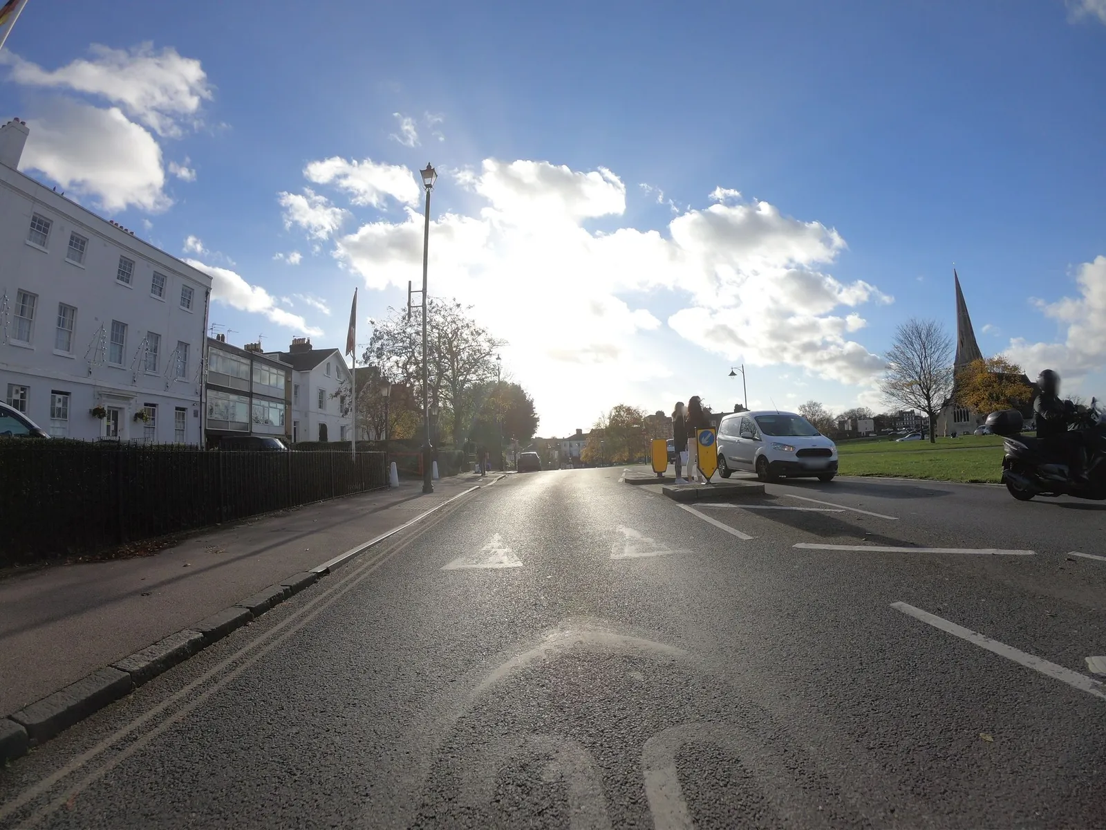 The Clarendon — street-level view