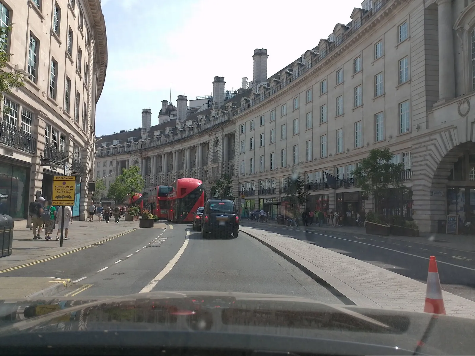 The Dilly — street-level view