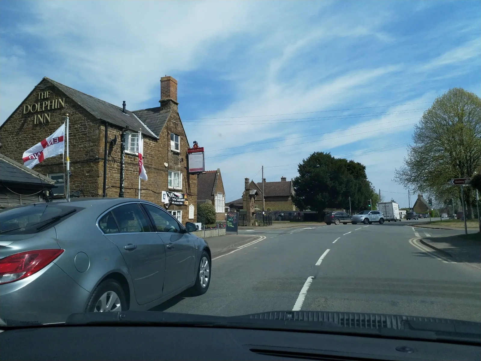 The Dolphin Inn — street-level view
