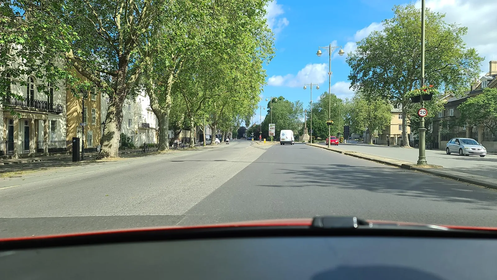 The Eagle and Child — street-level view