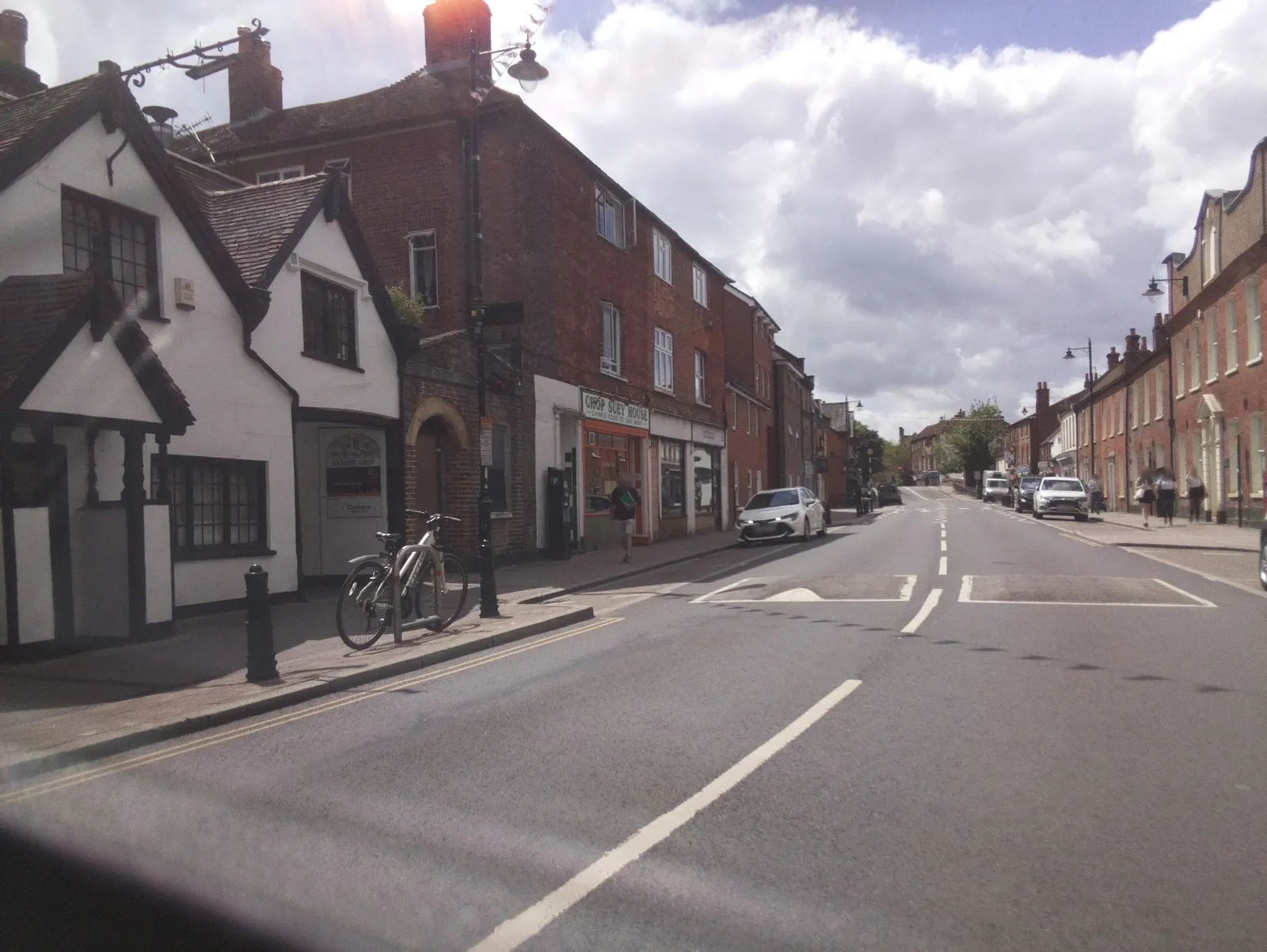 The Eight Bells — street-level view