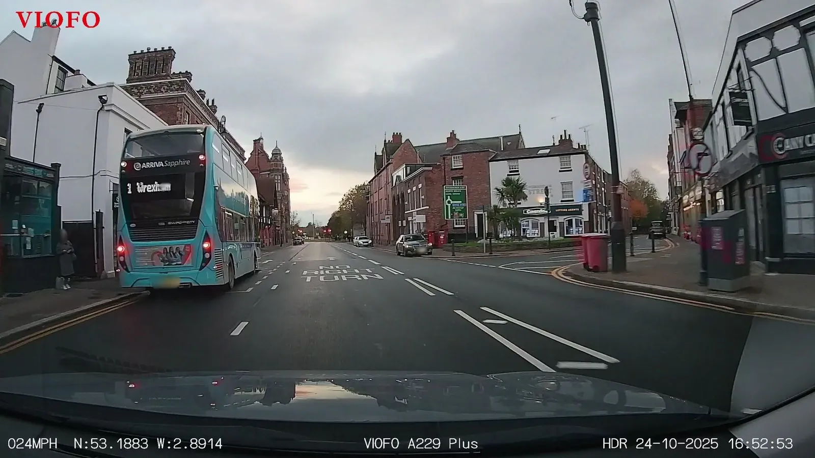 The Falcon, Chester — street-level view