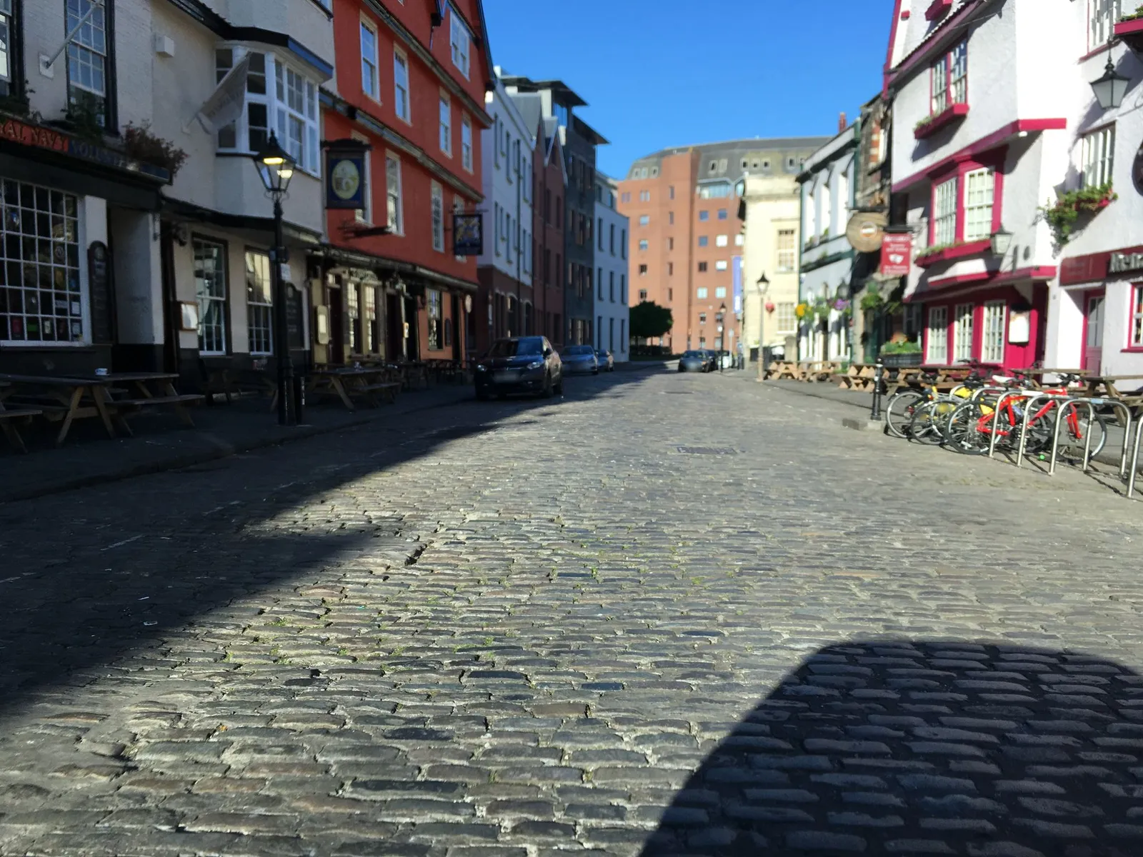 The Famous Royal Navy Volunteer — street-level view