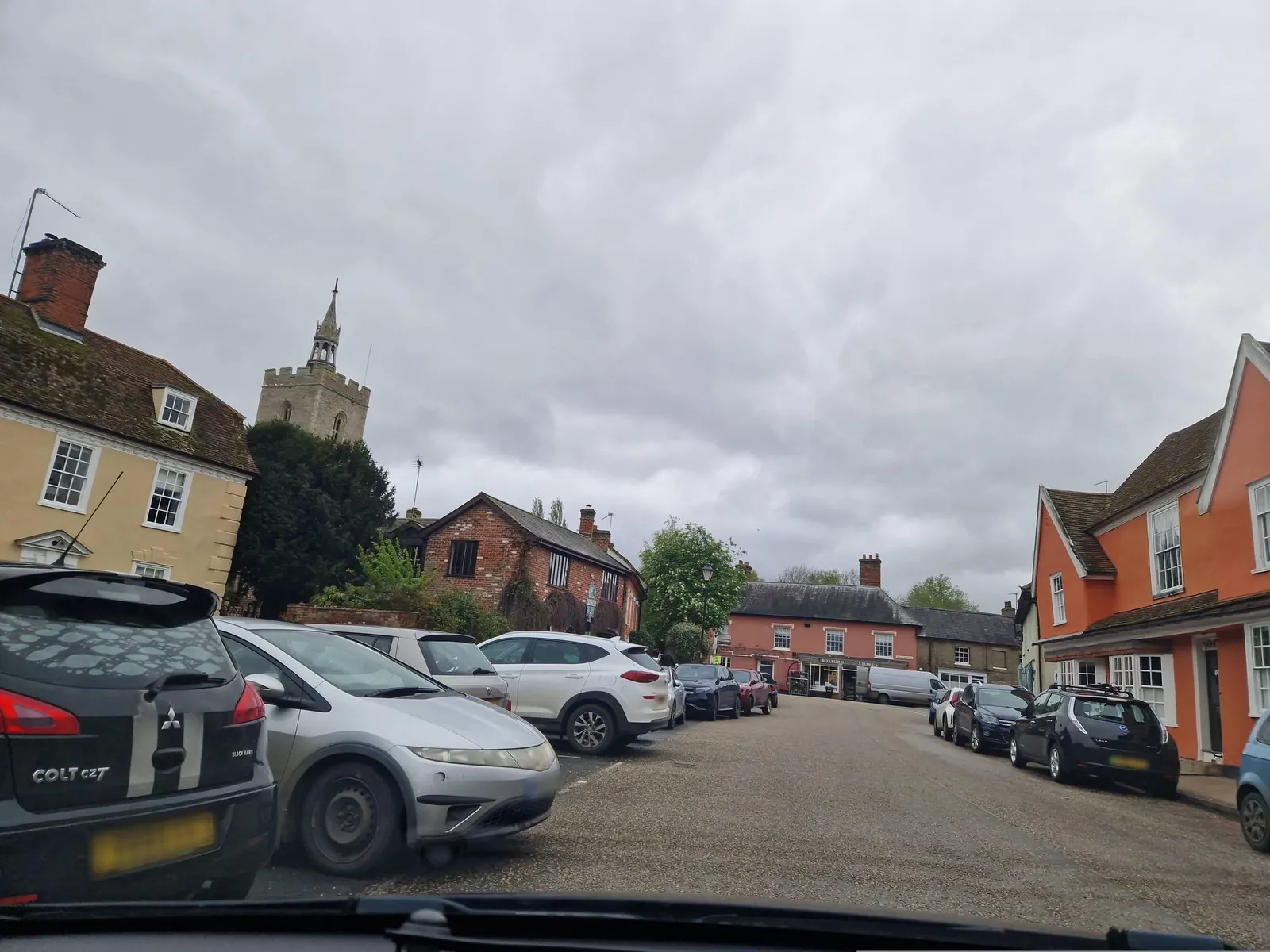 The Fleece Hotel — street-level view