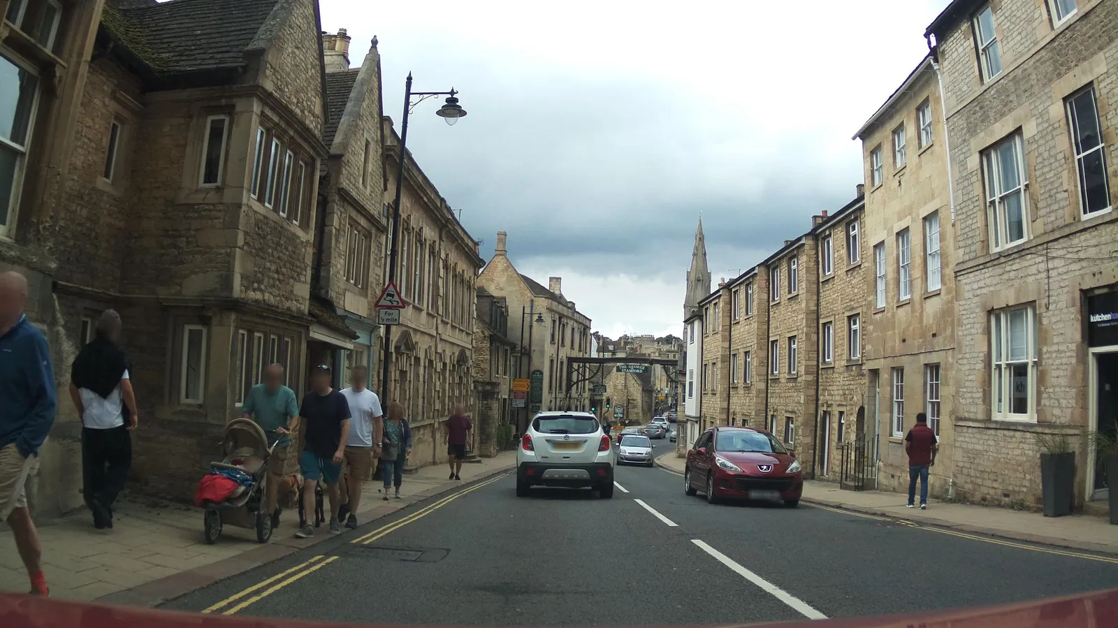 The George — street-level view