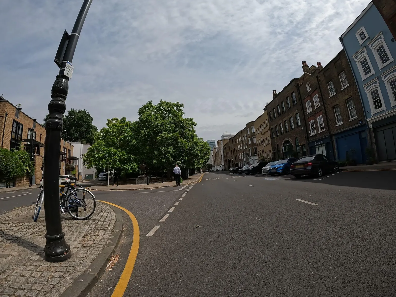 The Grapes — street-level view