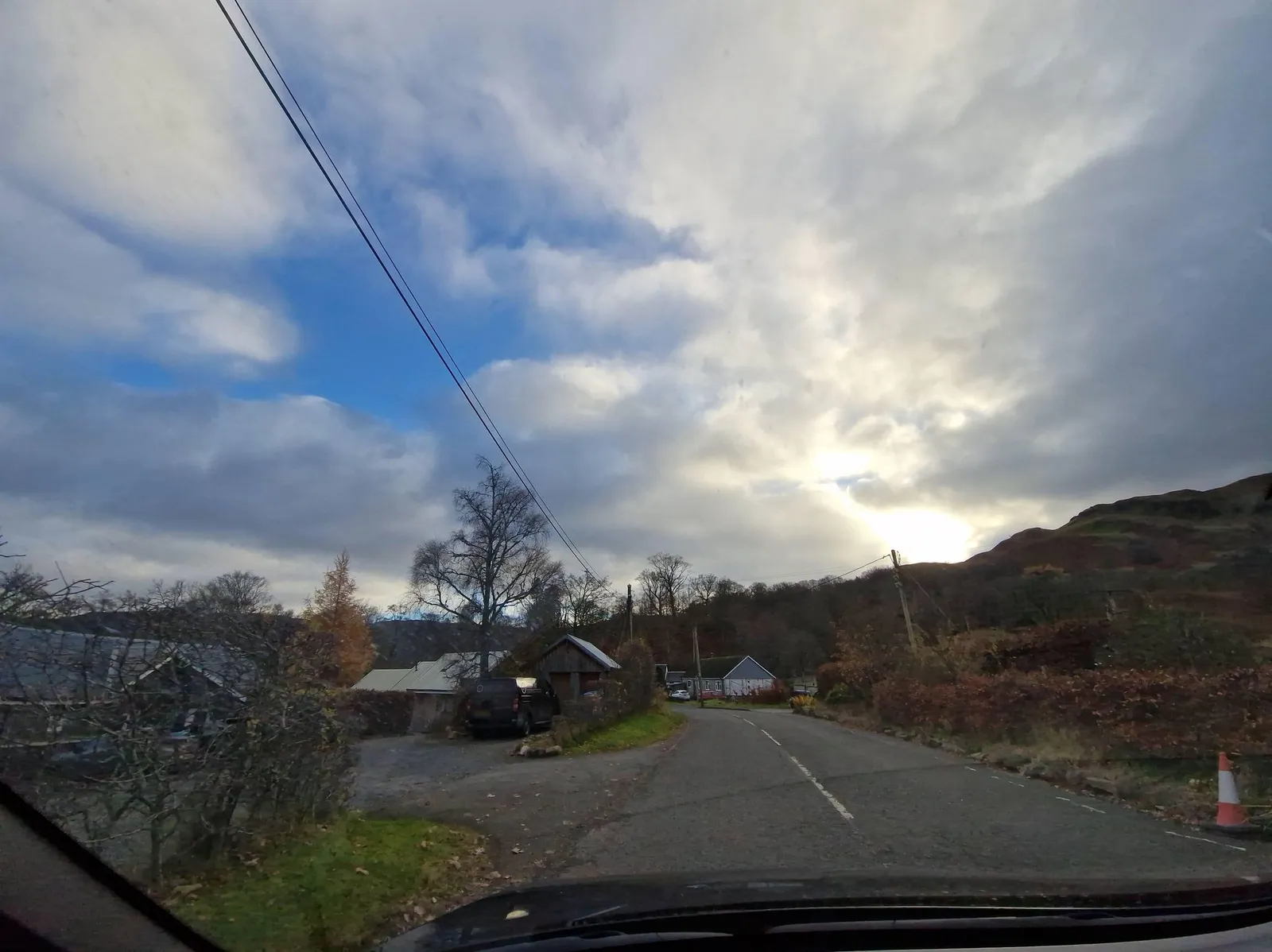 The House at Bridge of Lochay — street-level view