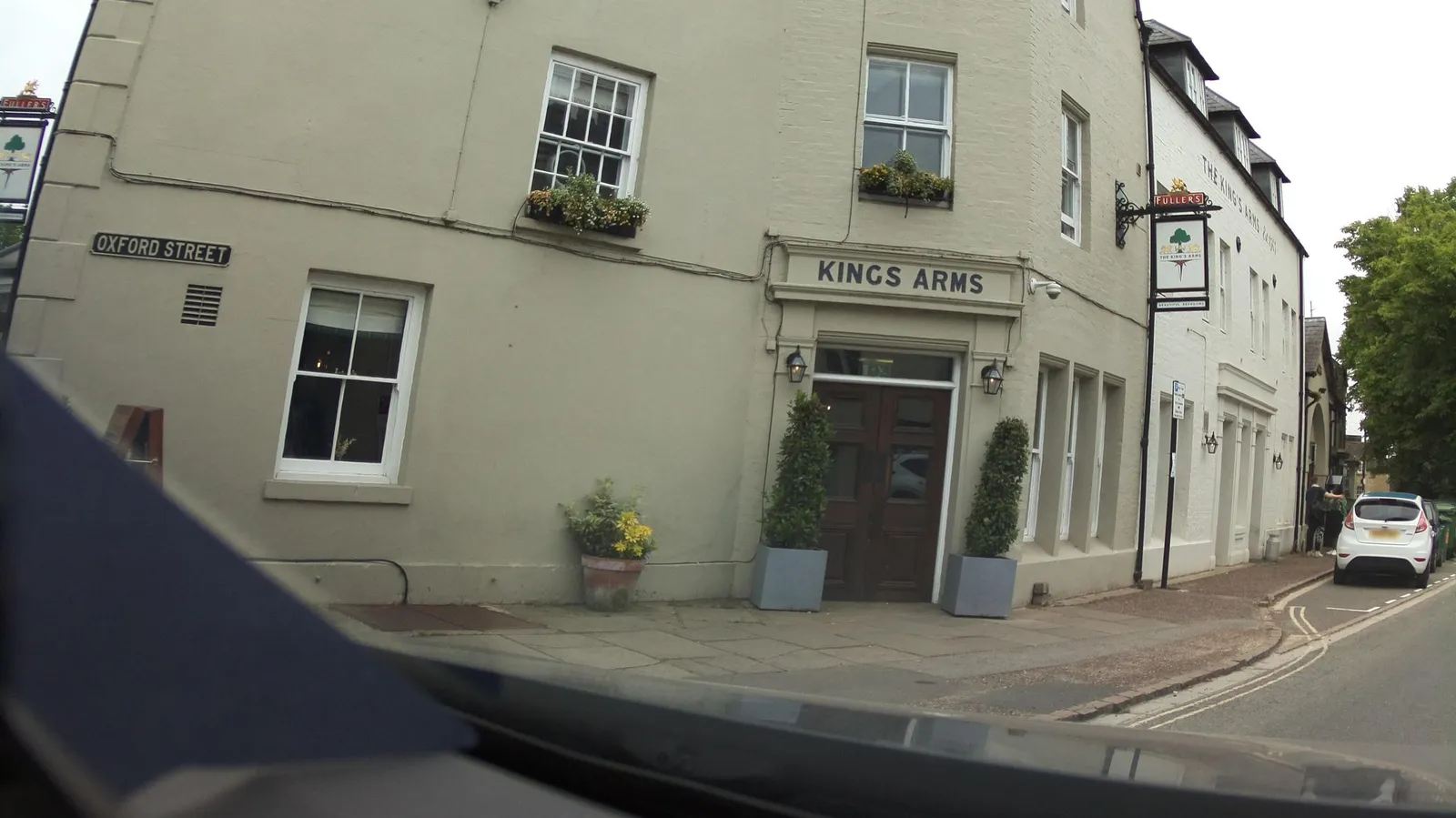 The Kings Arms Hotel — street-level view