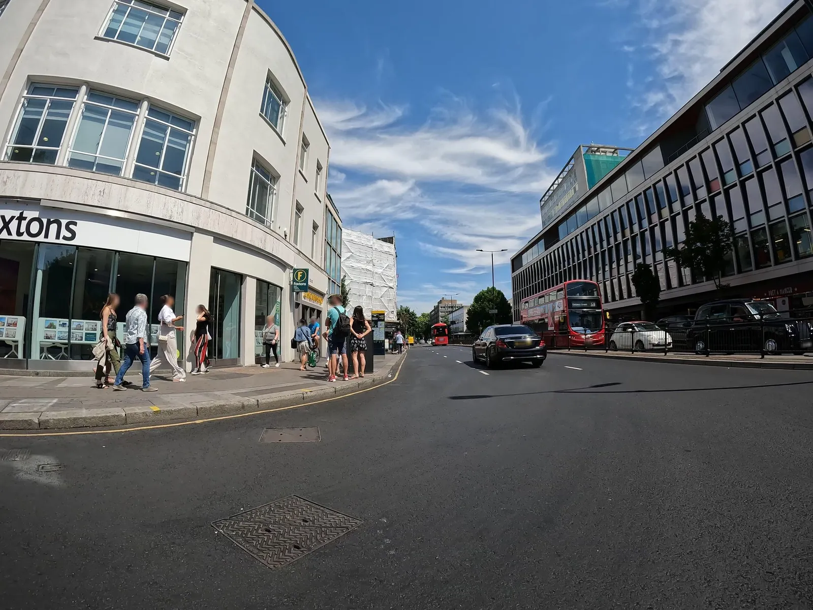The Laslett — street-level view